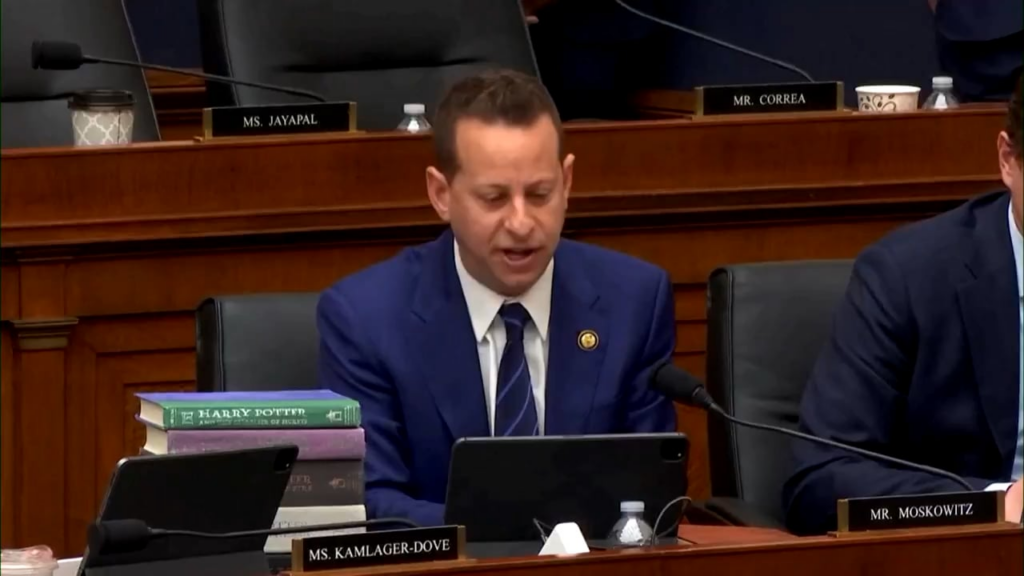 Rep. Jared Moskowitz: "Trump's name appears more times in the Epstein files than God's name appears in the book about God."