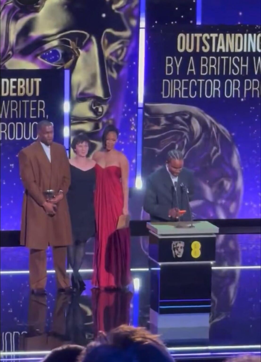 Akinola Davies Jr's "Free Palestine" remark cut from BBC coverage of the BAFTAS 2026