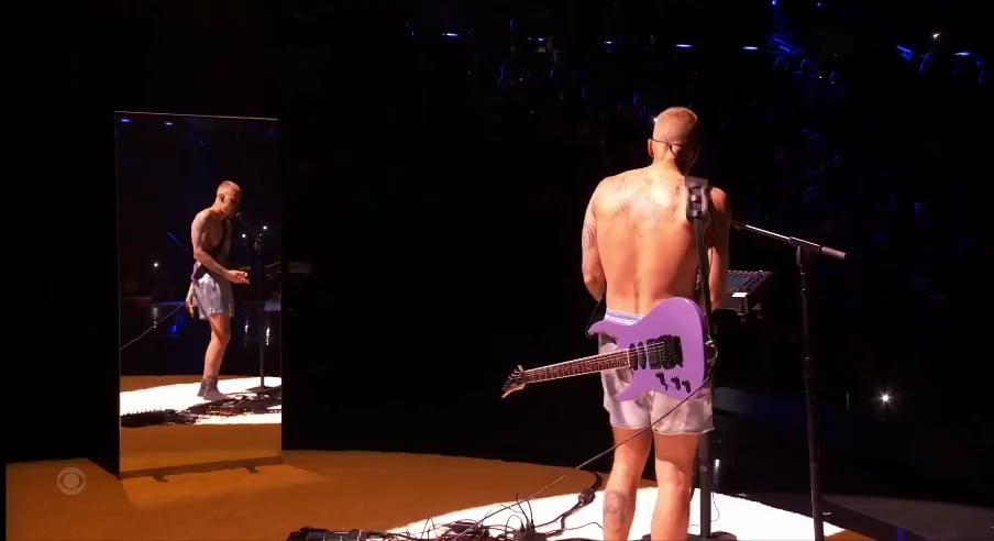 Justin Bieber performing “YUKON” at the 2026 Grammy Awards