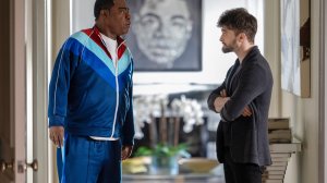 Tracy Morgan and Daniel Radcliffe in 'The Fall and Rise of Reggie Dinkins'