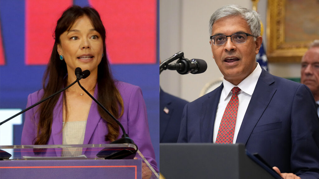 Robert F. Kennedy Jr.’s Former Running Mate Backing Pandemic Comedy Nicole Shanahan and Jay Bhattacharya