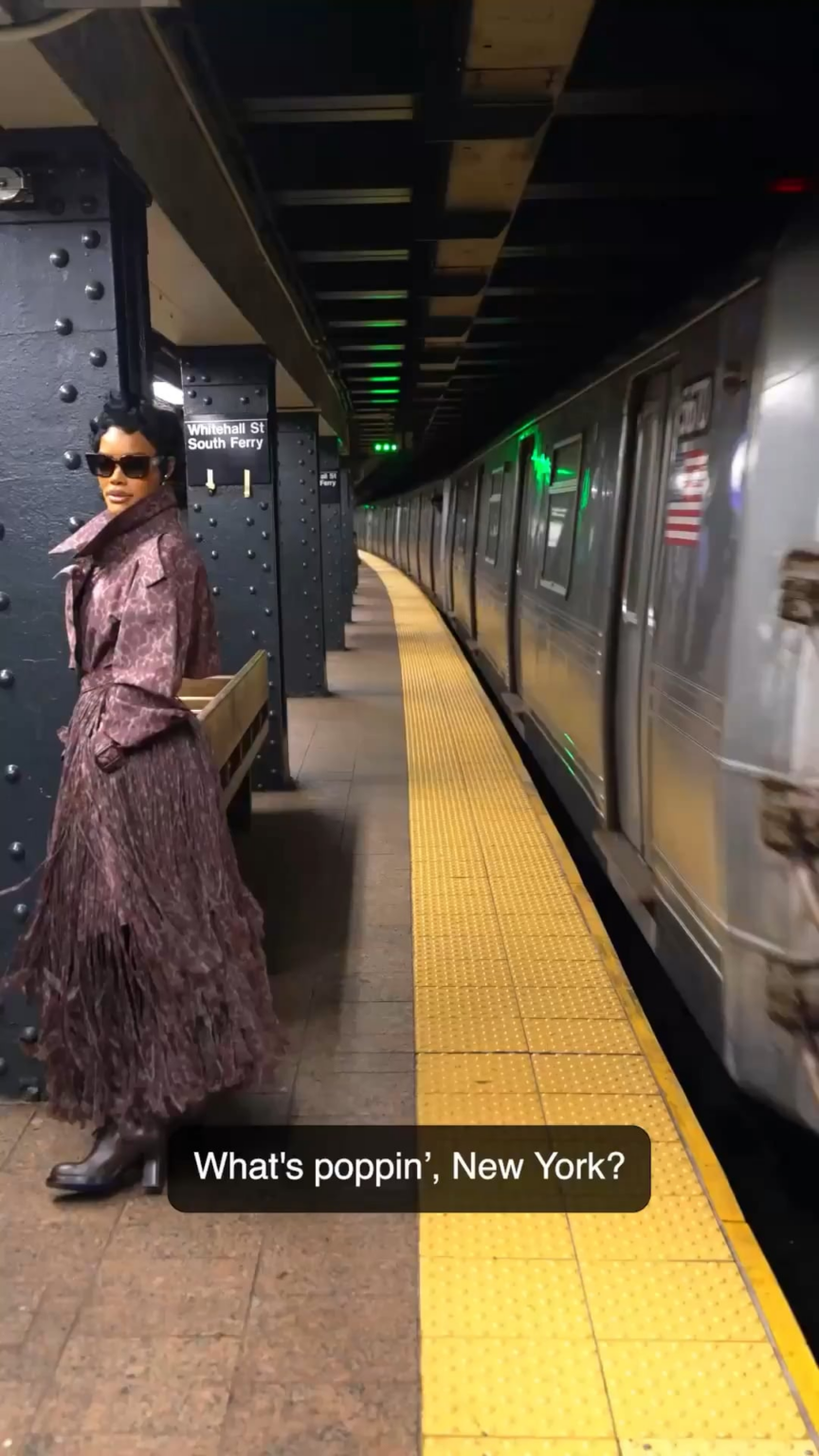 Teyana Taylor has recorded new public service announcements for the MTA, which operates New York City’s subways and buses, will be heard by commuters daily!