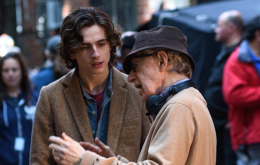 Woody Allen's wife calls Timothée Chalamet a "prick" in Epstein Files email