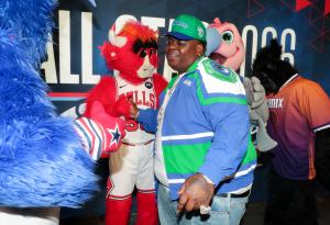 BigXThaPlug at The 2026 NBA All-Star Game held at the Intuit Dome on February 15, 2026 in Los Angeles, California.