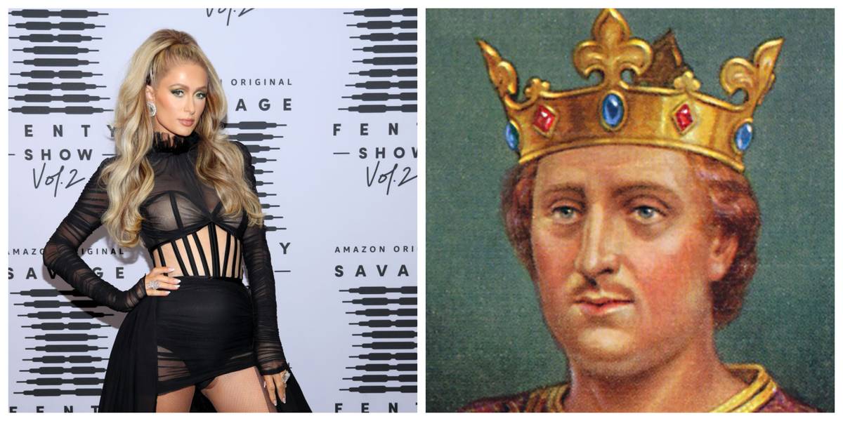 Paris Hilton and King Henry II 