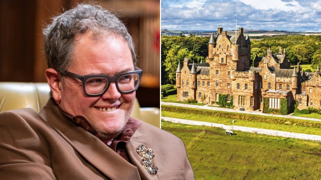 Alan Carr has made a big purchase and fans will be able to follow his journey via a show on Disney Plus (Picture: BBC/Studio Lambert/Euan Cherry)