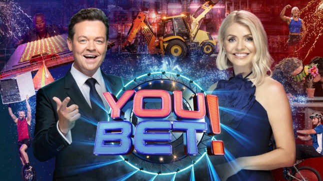 You Bet! promo picture with Stephen Mulhern and Holly Willoughby