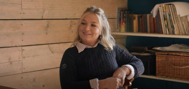 Jeremy Clarkson's glamorous new farmhand has been revealed as 24-year-old Harriet Cowan.