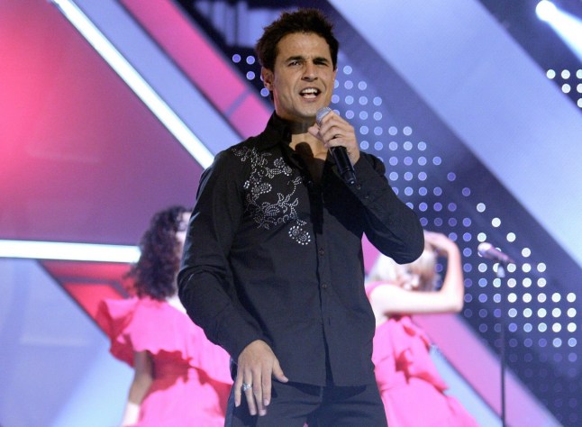 Editorial use only. No book publishing Mandatory Credit: Photo by Ken McKay/Shutterstock (558338ac) Chico Slimani 'THE X FACTOR' TV PROGRAMME, LONDON, BRITAIN - 29 OCT 2005