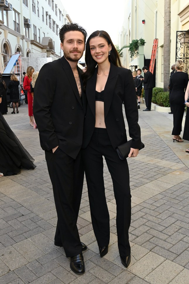 LOS ANGELES, CALIFORNIA - OCTOBER 26: (L-R) Brooklyn Peltz Beckham and Nicola Peltz Beckham attend Vogue World: Hollywood 2025 at Paramount Studios on October 26, 2025 in Los Angeles, California. (Photo by Jon Kopaloff/Getty Images for Vogue)