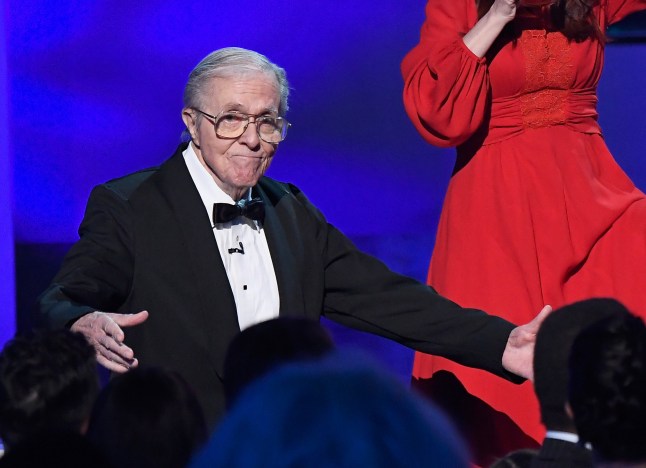 LOS ANGELES, CA - JANUARY 27: (L-R) Charles C. Stevenson Jr. and Megan Mullally perform onstage during the 25th Annual Screen Actors??Guild Awards at The Shrine Auditorium on January 27, 2019 in Los Angeles, California. (Photo by Kevork Djansezian/Getty Images)