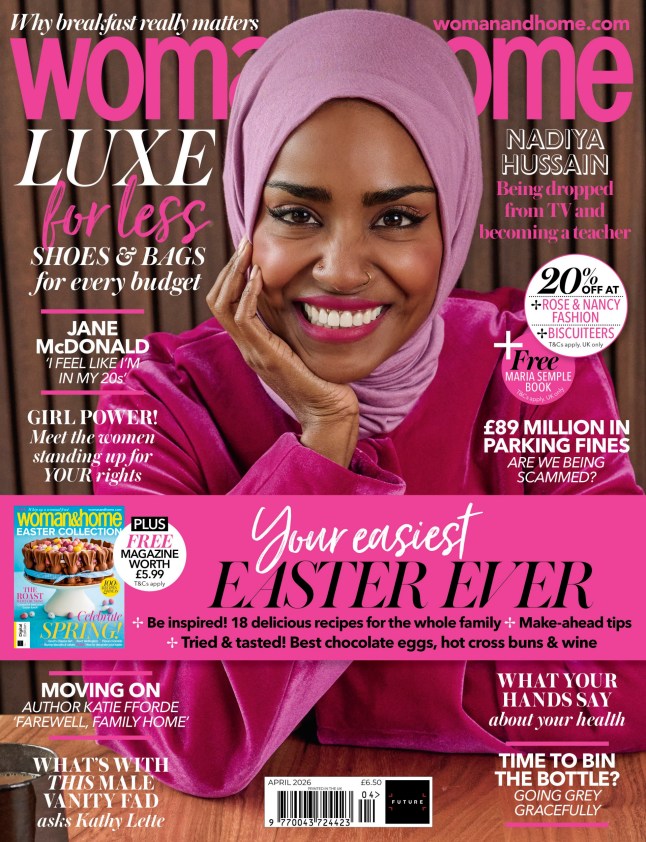 EMBARGOED UNTIL 00.01 BST SATURDAY 21st FEBRUARY Nadiya Hussain in Woman and Home MUST credit Photos: Elisabeth Hoff and MUST use front cover ANY PICTURE ENQUIRIES TO PHIL.ATTAWAY@FUTURENET.COM PLEASE USE THE IMAGES WITH A W&H COVER SUPPLIED MINIMUM 7 CM HIGH AND 5CM WIDE AND WITH THE BELOW CREDITS CREDITS MUST INCLUDE: Photos: Elisabeth Hoff