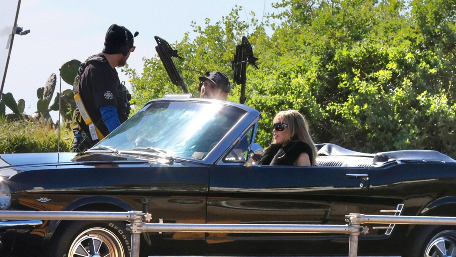 Miley Cyrus Spotted Filming 'Hannah Montana 20th Anniversary Special' in Malibu