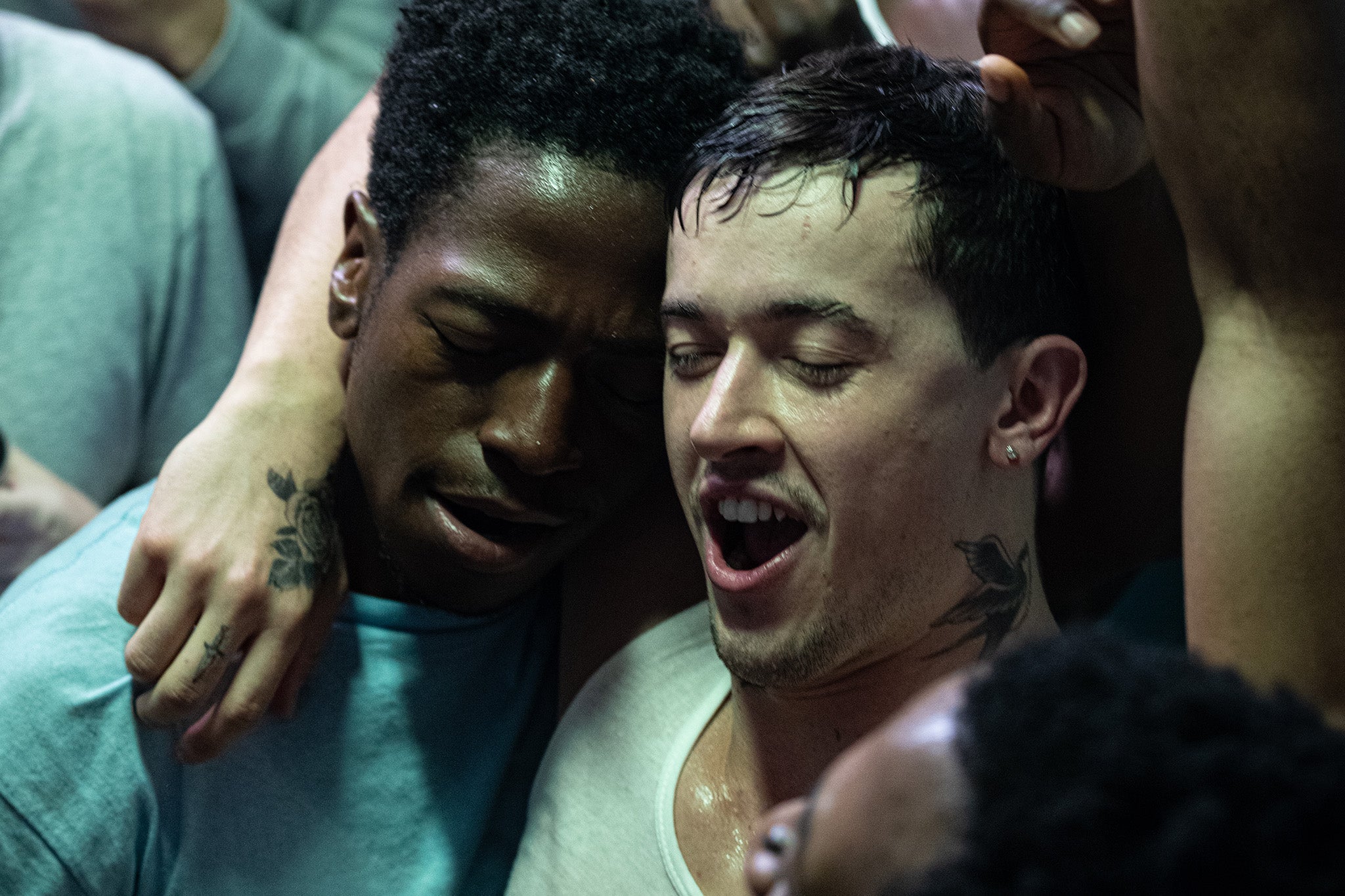 David Jonsson and Tom Blyth in ‘Wasteman’