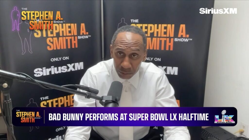 Stephen A. Smith claims critics are canceling him over Bad Bunny