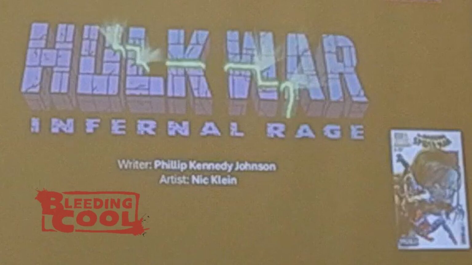 Phillip Kennedy Johnson To Launch Hulk War In 2027 Phillip Kennedy Johnson To Launch Hulk War In 2027