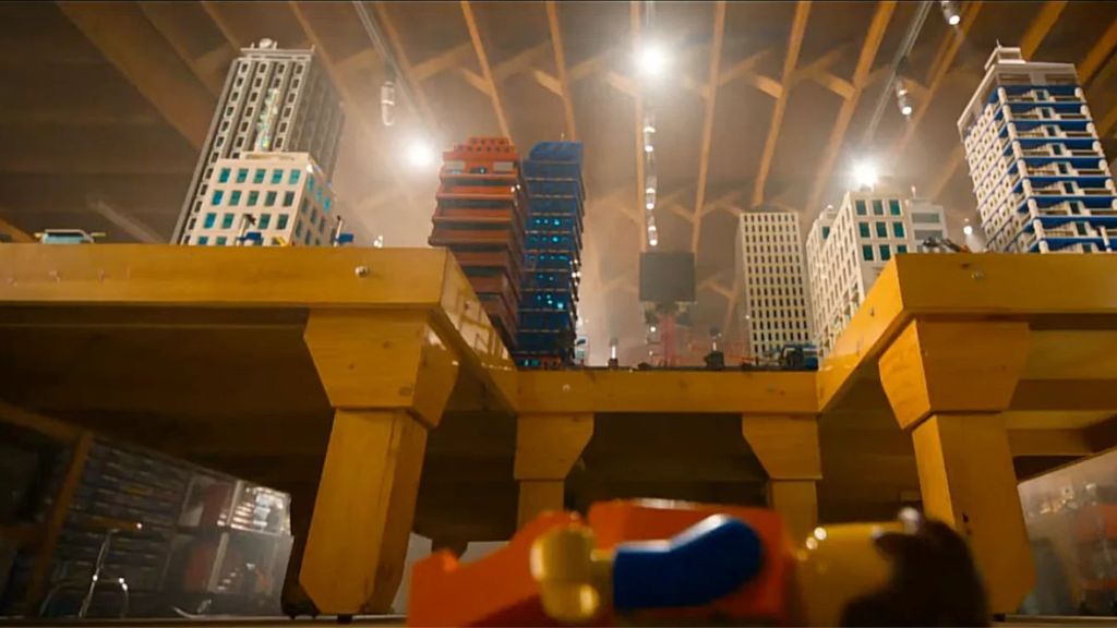 The Lego Movie basement scene
