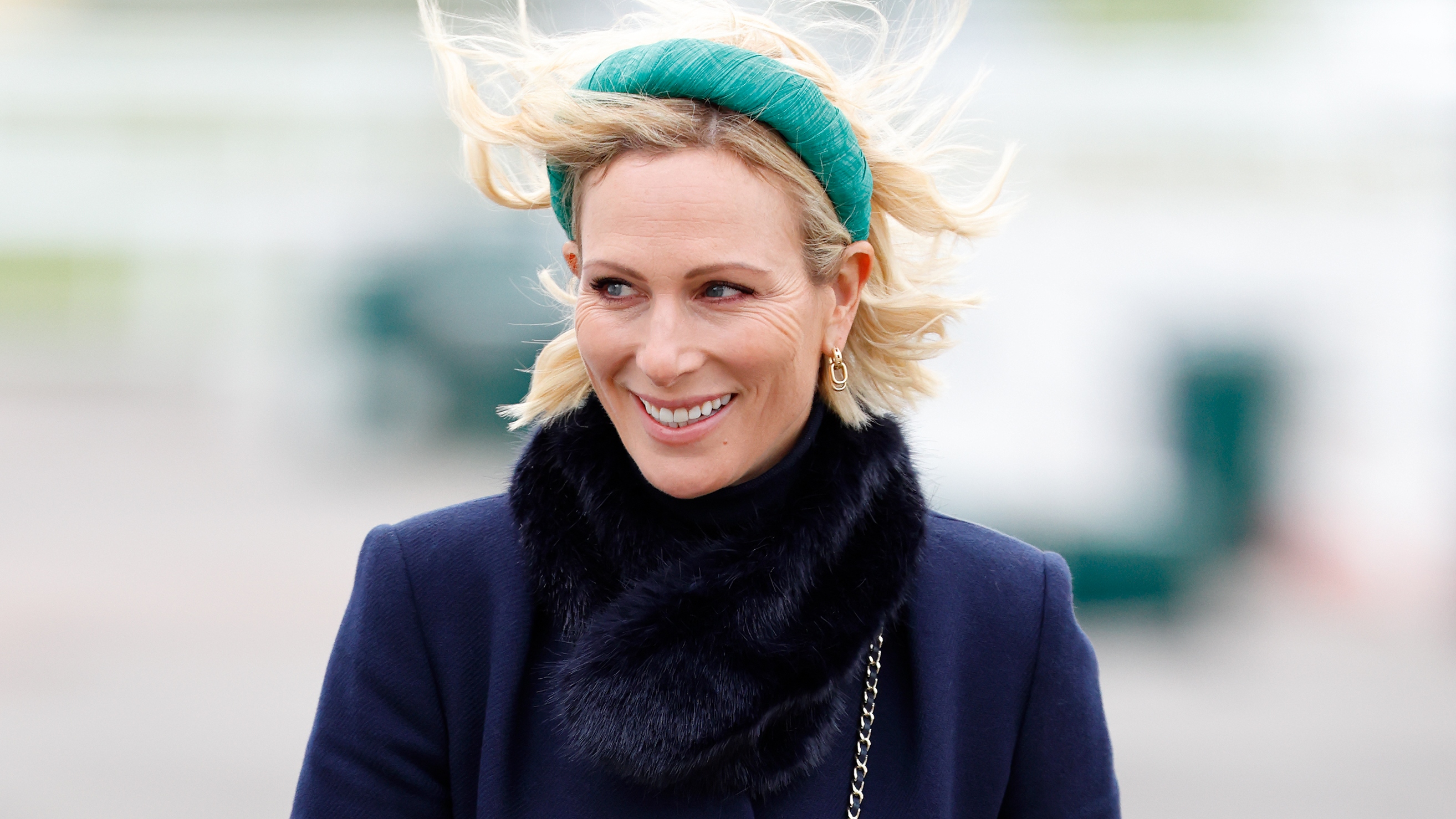 Zara Tindall attends Festival Trials Day at Cheltenham Racecourse on January 24, 2026