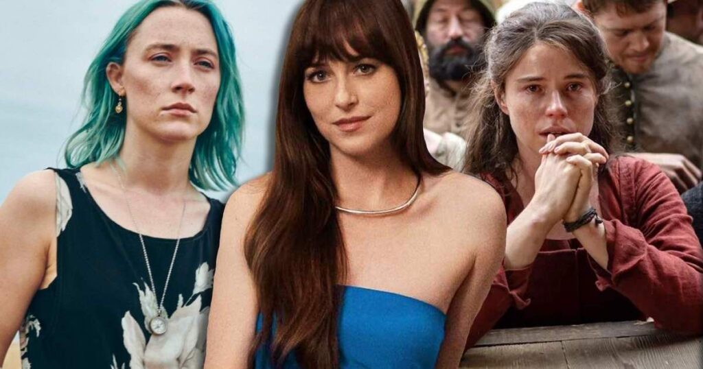 Dakota Johnson, Saoirse Ronan, & Jessie Buckley are 3 Incestuous Sisters in New Movie