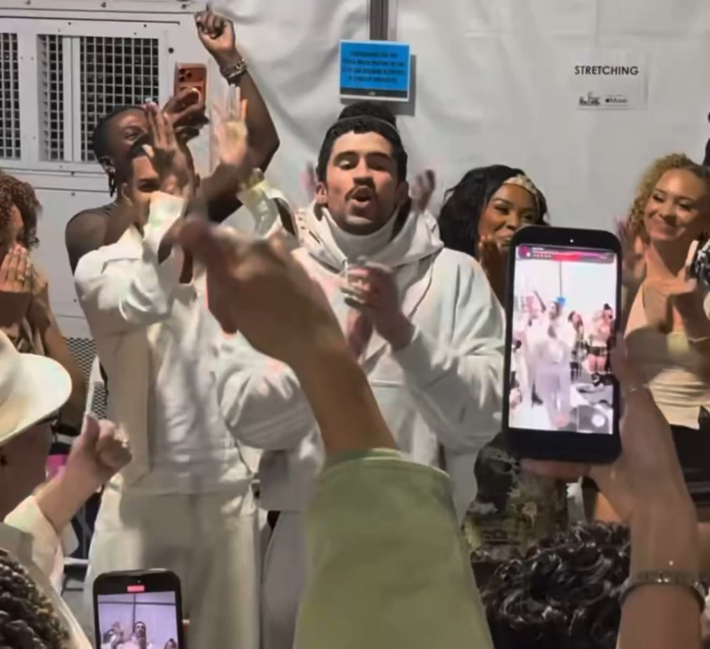 After the Super Bowl halftime show, Bad Bunny took a moment to show his love, gratitude, and appreciation to everyone who helped make the performance possible