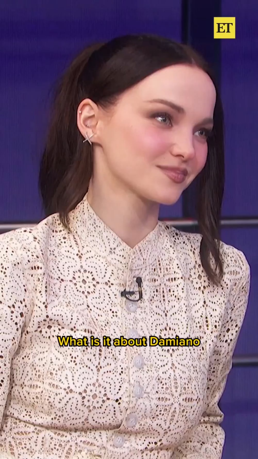 When you know, you know. The way Dove Cameron lights up talking about her fiancé, Damiano David