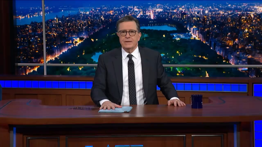 After CBS released a statement without Stephen Colbert's knowledge denying that it had pulled an interview with Texas Democratic James Talarico from his show, Colbert responded by crumpling up the statement and treating it "like dog crap"