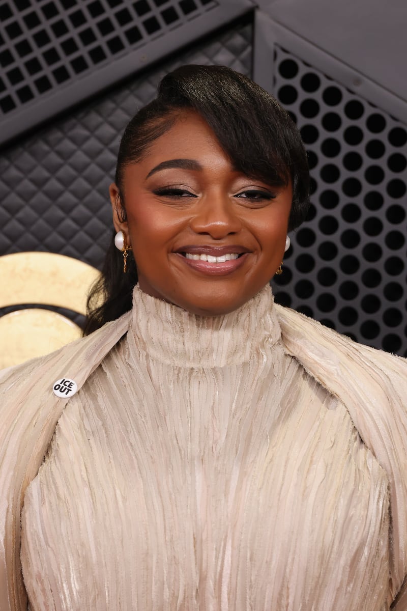 Samara Joy ICE OUT pin