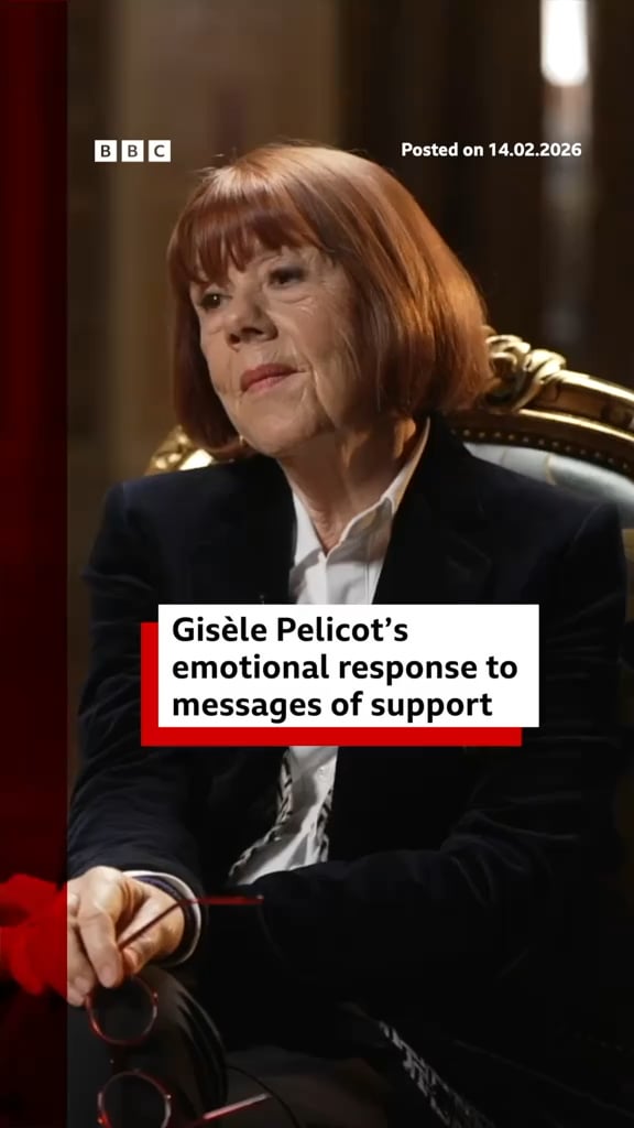 Gisèle Pelicot's emotional response to messages of support