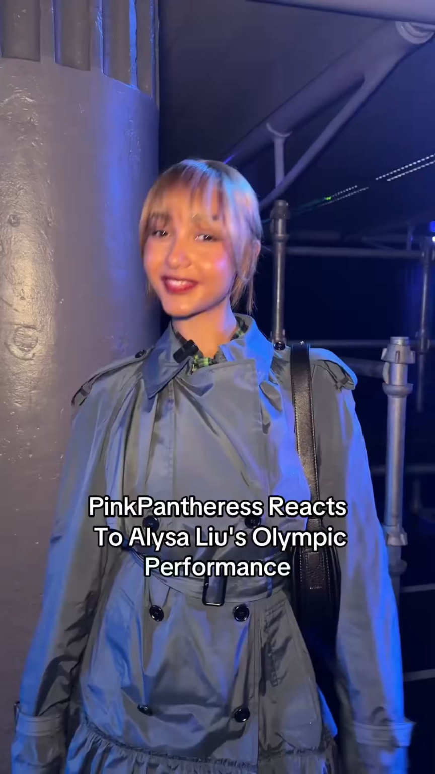PinkPantheress on Alysa Liu performing to "Stateside": "I love her! She's so adorable and she's the best. I'm so happy she skated to 'Stateside'. She killed it. She's amazing. She's beautiful. Ah!"