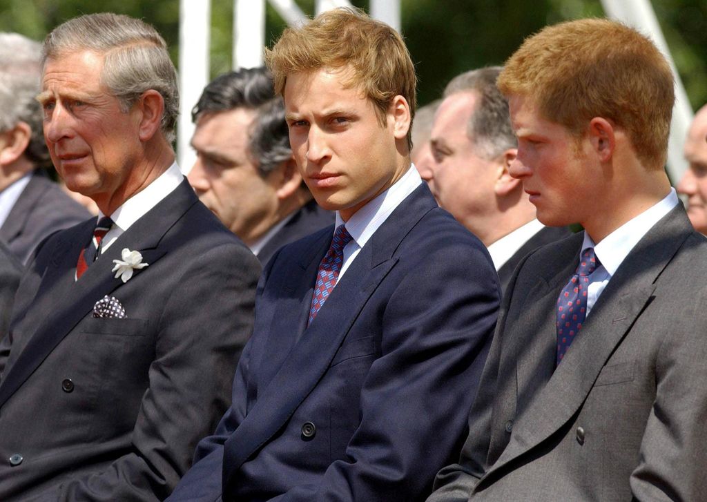 The moving 2004 event was attended by a then-Prince Charles and his sons Prince William and Prince Harry