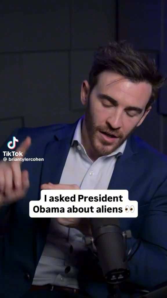President Obama says yes, aliens are real. Unfortunately no, he hasn’t seen them.