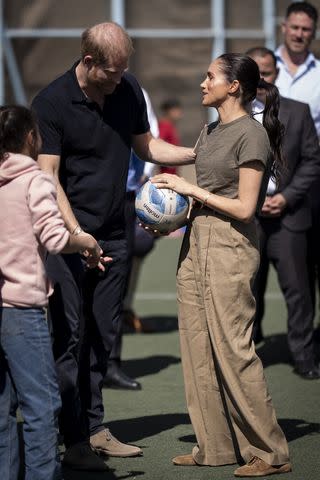 The Duke and Duchess of SussexCredit: Aaron Chown/PA Images via Getty