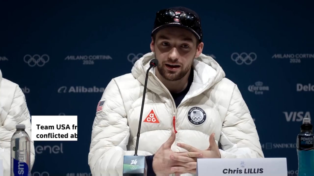 Team USA freestyle skier Hunter Hess, during the Winter Olympics, speaks on ICE agents’ actions: “Just because I wear the flag doesn’t mean I represent everything that’s going on in the U.S.”