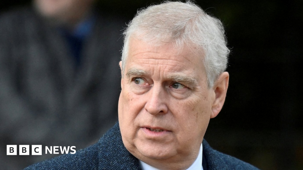 What do we know about Andrew Mountbatten-Windsor’s Sandringham home? A head and shoulders image of a man with grey hair and brown eyes looking off to his right. He is wearing a blue herringbone jacket