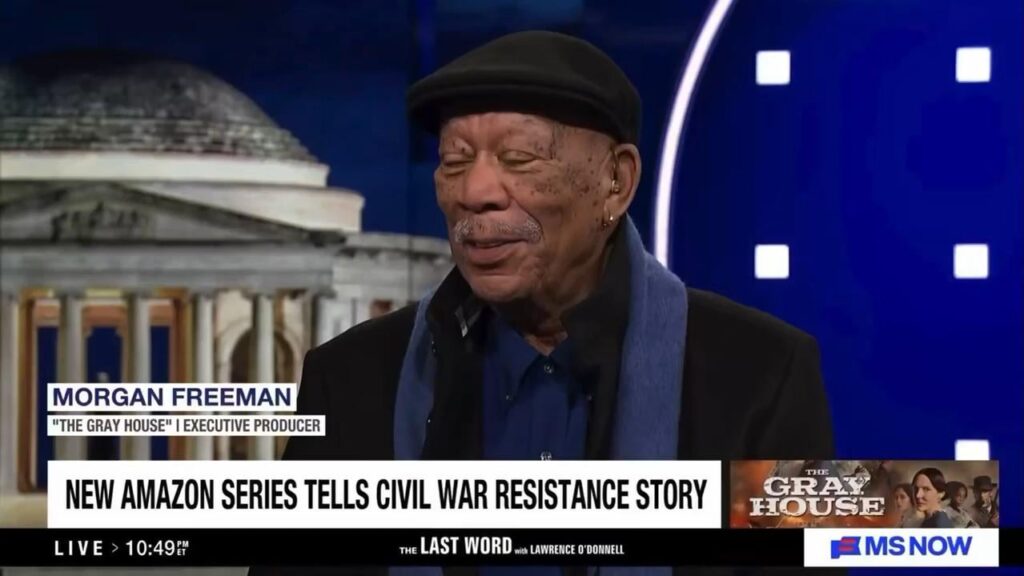 Morgan Freeman: “We have somebody sitting in the White House who’s leading us down a shithole. I can’t understand how a convicted felon gets to be president. Convicted. 34 counts of wrongdoing gets to be president...It just doesn't make sense to me”