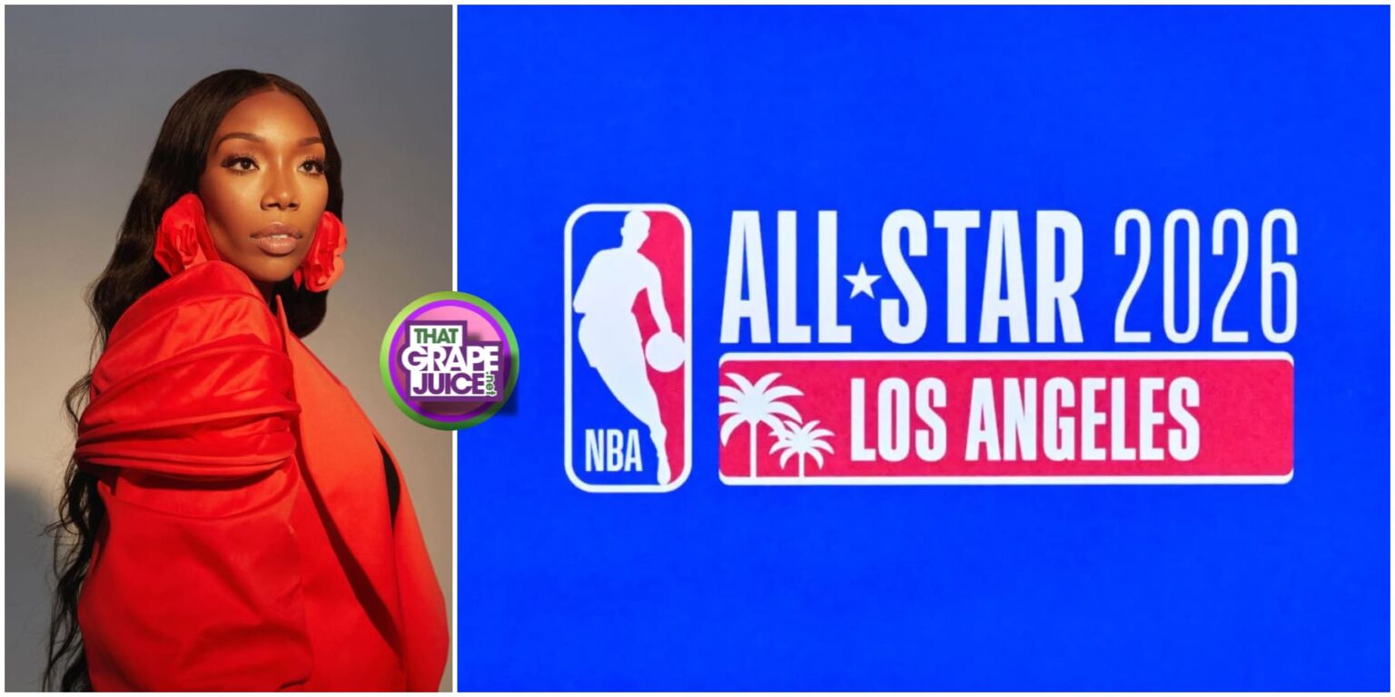 Watch: Brandy Rocks 2026 All-Star Game with STUNNING Rendition of the U.S. National Anthem