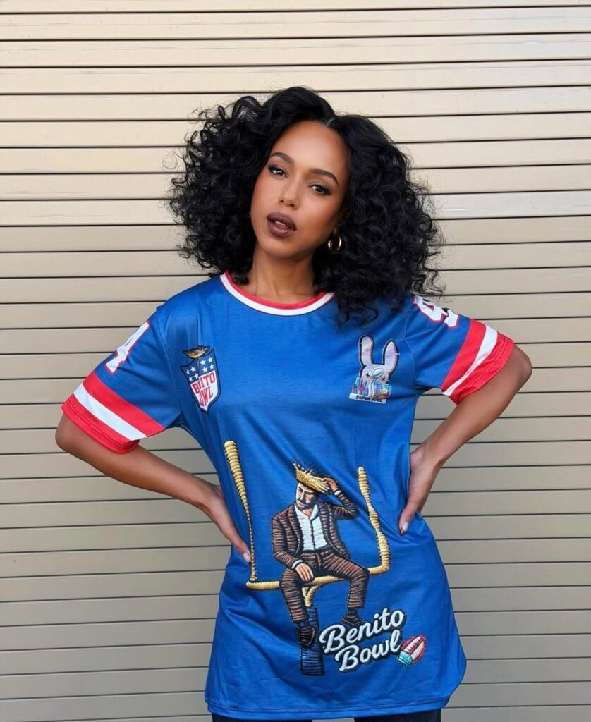 Kerry Washington posts on Instagram “Benito Bowl is my Super Bowl”