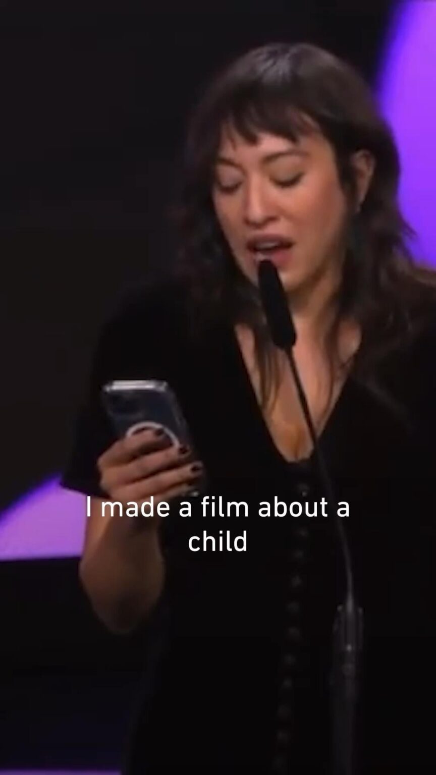 Lebanese filmmaker Marie-Rose Osta won the Golden Bear award for her short film "Someday, a child" at the Berlin International Film Festival on Saturday. Osta used her victory speech to denounce Israel's attacks on Gaza and southern Lebanon.