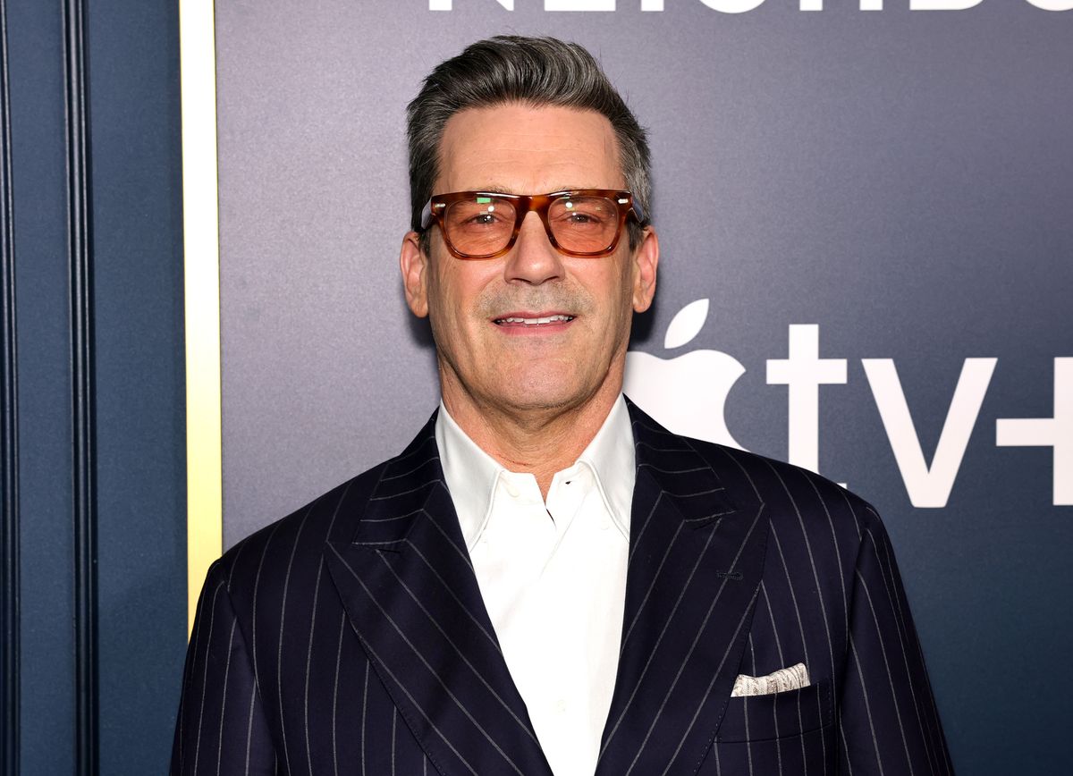 Jon Hamm attends Apple TV+'s "Your Friends & Neighbors" New York Premiere