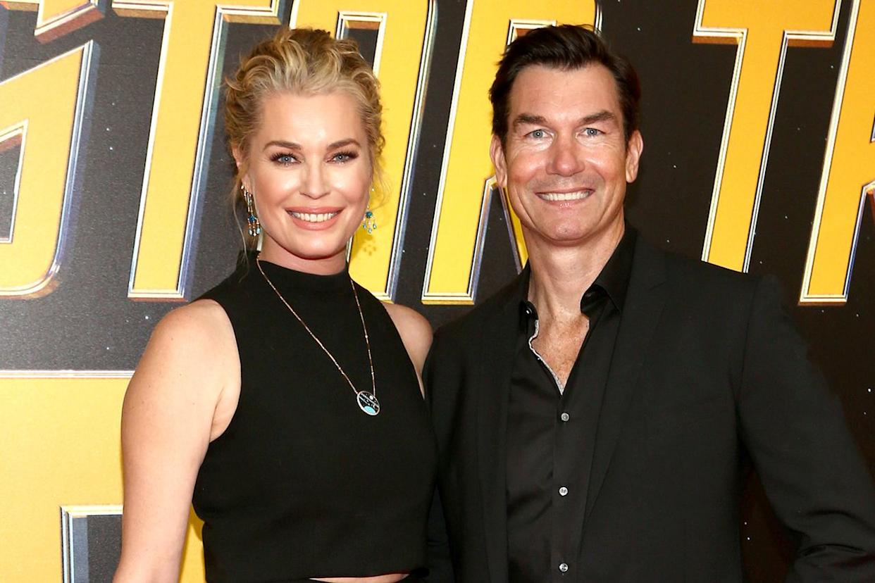 Rebecca Romijn and Jerry O'Connell attend Paramount+'s second annual 'Star Trek' Day Celebration at Skirball Cultural Center in L.A. on Sept. 8, 2021 Tommaso Boddi/WireImage