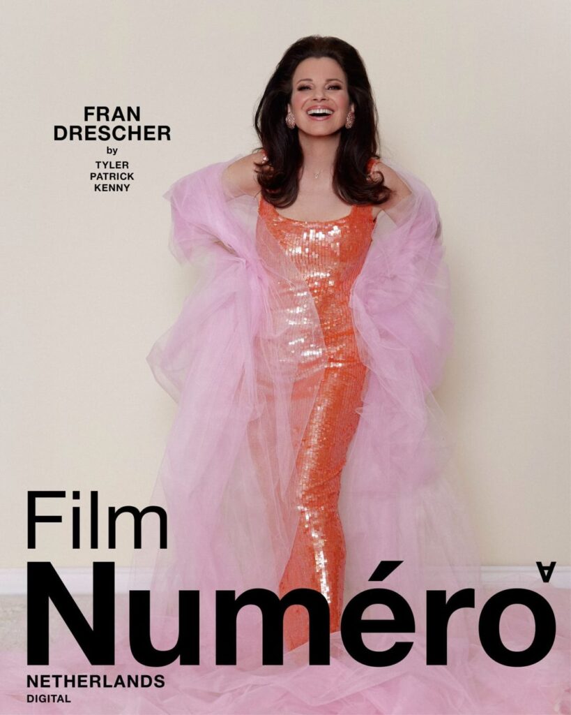 Fran Drescher on the digital cover of Numéro Netherlands, published Feb. 18, 2026