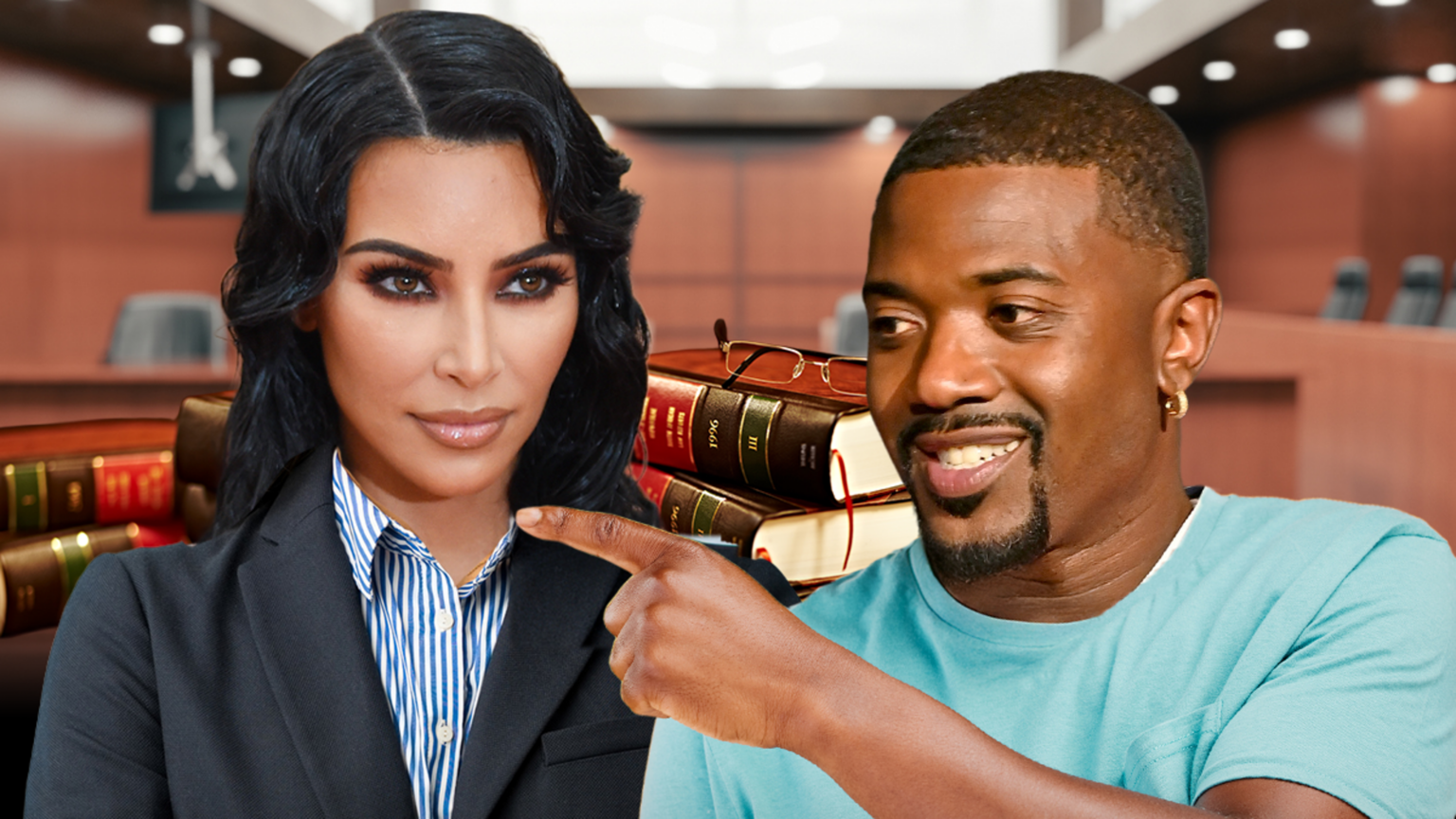 Ray J Says He Didn't Ruin Kim Kardashian's Lawyer Goal, She Can't Even Pass the Bar