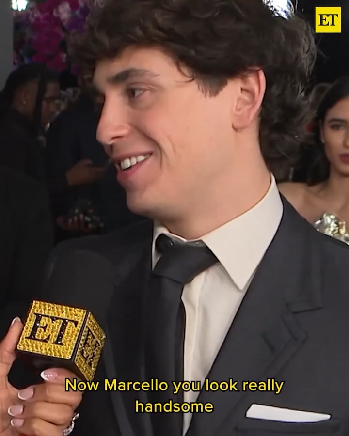 Marcello Hernandez praising his girlfriend, Ana Amelia Batlle Cabral at the 2026 Grammys: ‘My lady is killing the game; she is wonderful’