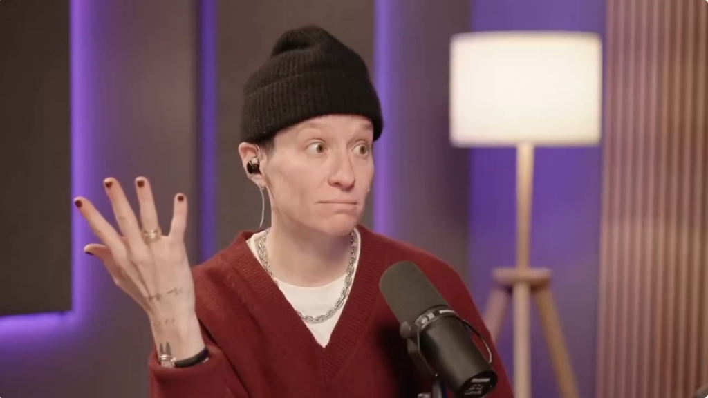 Formr U.S Soccer player Megan Rapinoe: Trump’s using you to do something else, he’s always going to co-opt your moment…I left this whole interaction like why are you laughing at your friends but also why don’t you respect you enough to not be used in this moment for this unique achievement Formr U.S Soccer player Megan Rapinoe: Trump's using you to do something else, he's always going to co-opt your moment...I left this whole interaction like why are you laughing at your friends but also why don't you respect you enough to not be used in this moment for this unique achievement