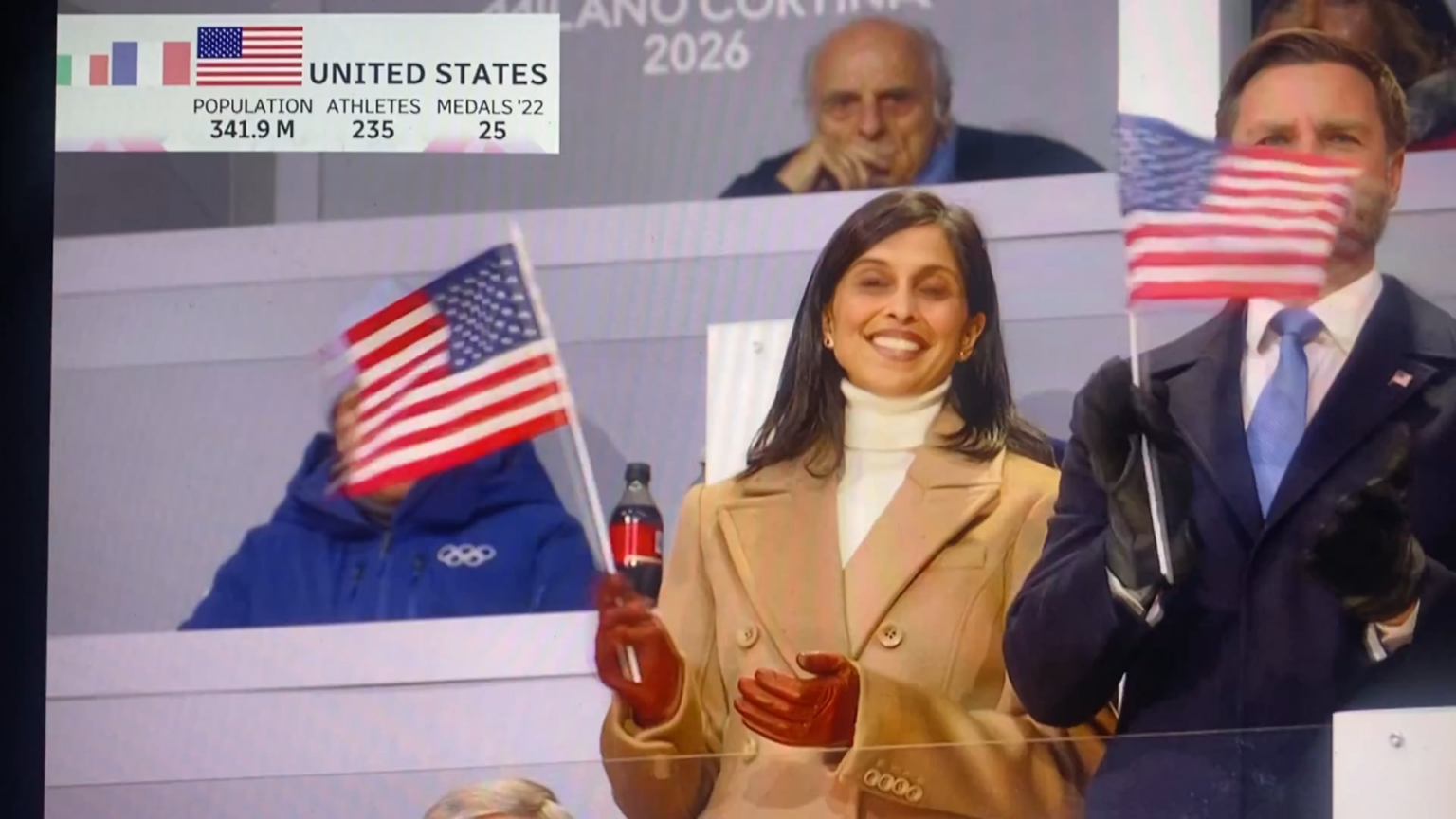 VP JD Vance and his wife Usha are boo'd at the opening Olympics ceremony