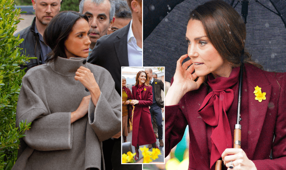 Catherine and Meghan Markle