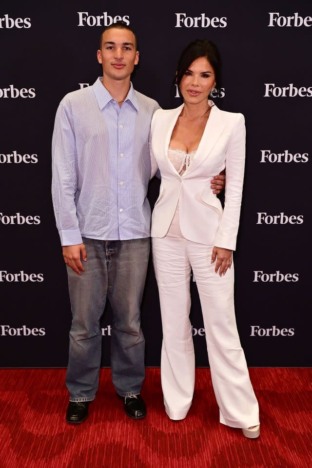 Lauren Sànchez and Nikko Gonzalez in September 2024 Getty