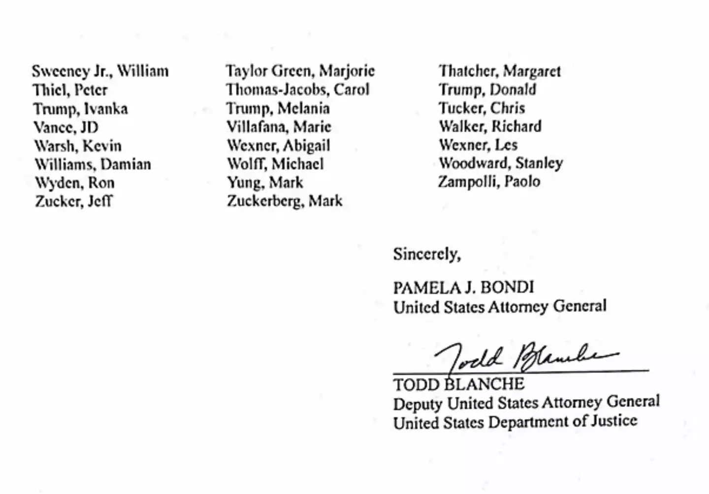 Bondi says all the files have now been released. 