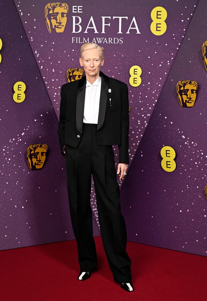 Tilda Swinton attends the EE BAFTA Film Awards 2026 
