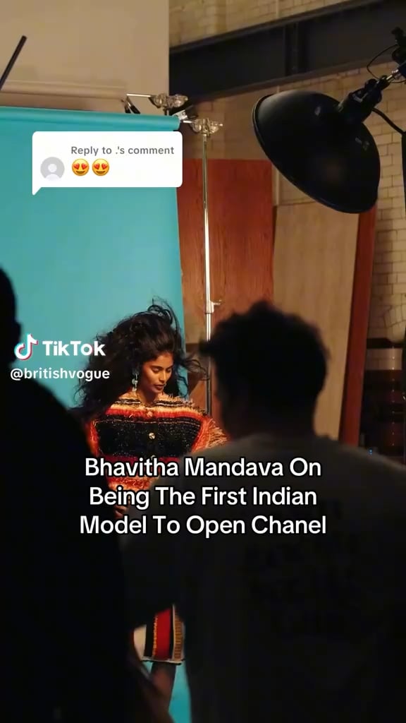 Bhavitha Mandava on Being the First Indian Model to Open Chanel
